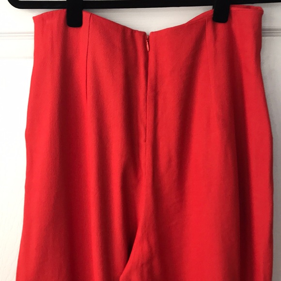 Sybilla 2015 Collection Red Pants Size 42 Vintage - Picture 9 of 16
